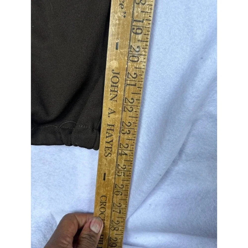 Vintage Southern Athletic Polyester Baseball Pants Men's Large Brown Yellow